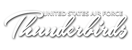 Thunderbirds Logo - Script writing in white